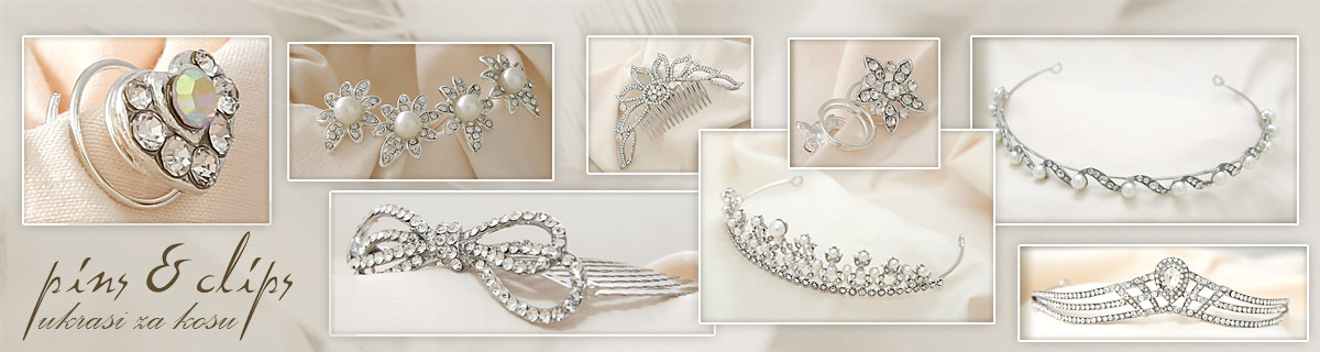 Pins & Clips ukrasi za kosu (Hair accessories)